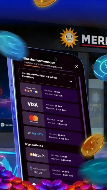 Merkur App Screenshot